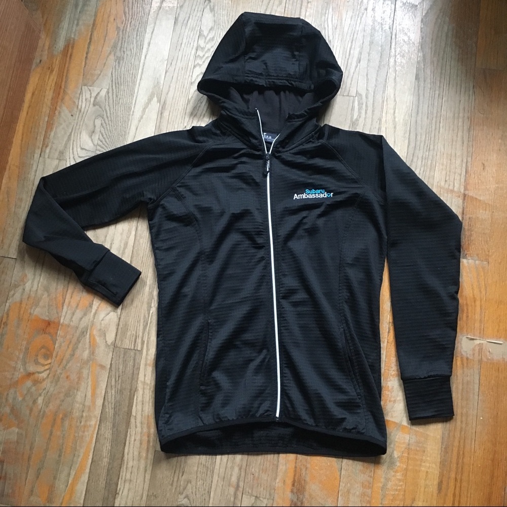 Subaru Ambassador Black Zip Up Hoodie